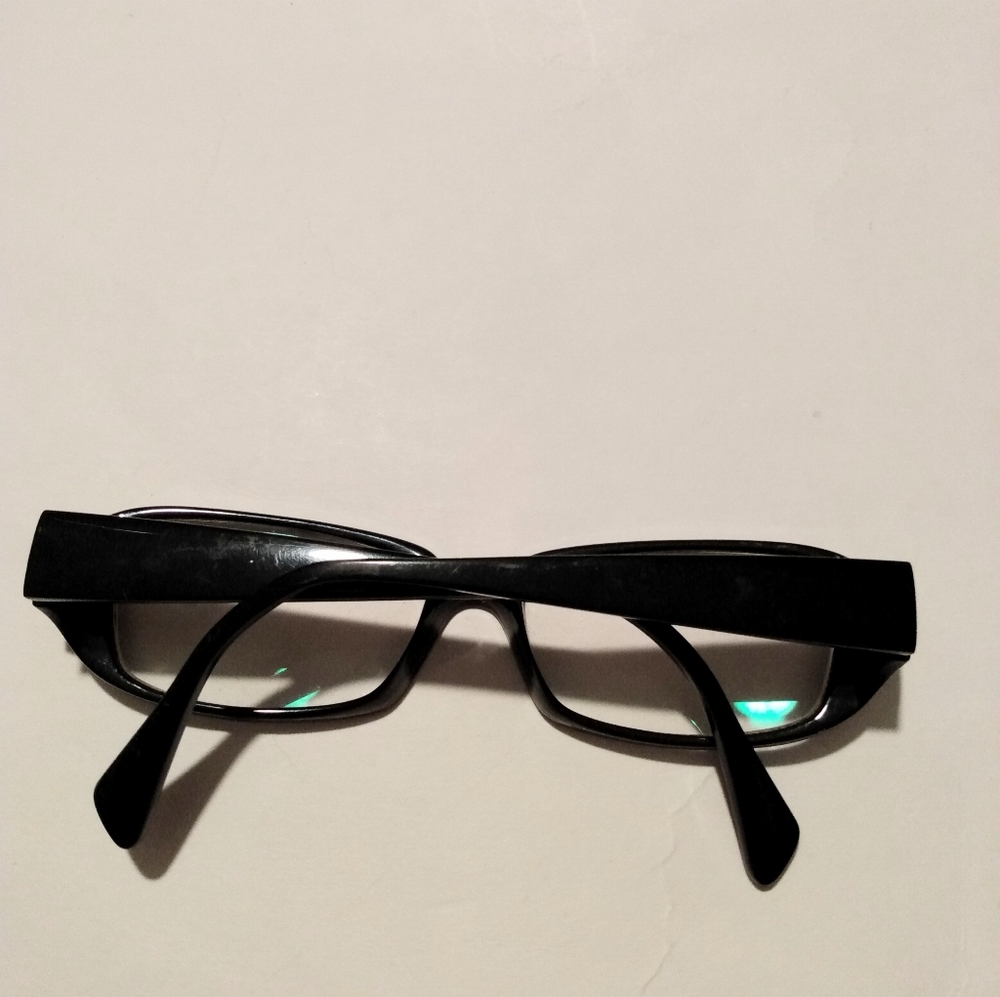 Face A Face Paris Vintage Unisex Luxury Black Eyeglass Frames - Picture 5 of 11